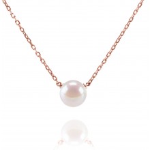 Handpicked AAA+ Freshwater Cultured Single Pearl Necklace Pendant | Gold Necklaces for Women