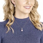 SWAROVSKI Women's Vintage Tear Drop Necklace & Earrings 2 Piece Set Crystal Jewelry Collection SWAROVSKI Women's Vintage Tear Drop Necklace & Earrings 2 Piece Set Crystal Jewelry Collection