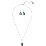 SWAROVSKI Women's Vintage Tear Drop Necklace & Earrings 2 Piece Set Crystal Jewelry Collection SWAROVSKI Women's Vintage Tear Drop Necklace & Earrings 2 Piece Set Crystal Jewelry Collection