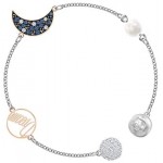 Swarovski Women's Symbols Evil Eye, Flower, Feather, Moon, Heart, Lucky Charm, Faith, Dragonfly Crystal Bracelet Collection