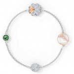 Swarovski Women's Symbols Evil Eye, Flower, Feather, Moon, Heart, Lucky Charm, Faith, Dragonfly Crystal Bracelet Collection