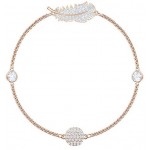 Swarovski Women's Symbols Evil Eye, Flower, Feather, Moon, Heart, Lucky Charm, Faith, Dragonfly Crystal Bracelet Collection