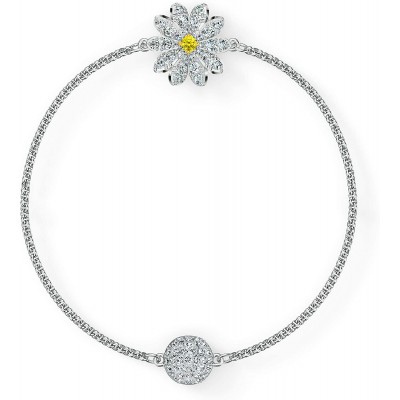 Swarovski Women's Symbols Evil Eye, Flower, Feather, Moon, Heart, Lucky Charm, Faith, Dragonfly Crystal Bracelet Collection